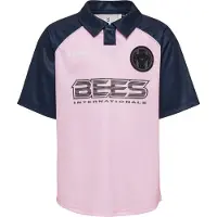 Hummel Functioneel shirt marine / rosa / zwart / wit