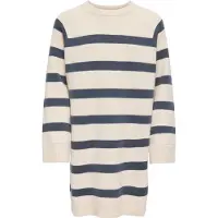 Kids Only GIRLS Jurk 'KOGKELLY' crème / antraciet