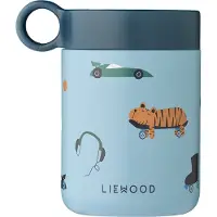 Liewood Lunchbox Kiani Food Jar Fun / Beach Blue