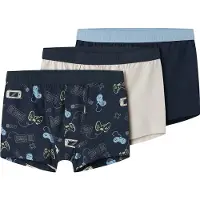 Name It Kids Onderbroek crème / navy / lichtblauw
