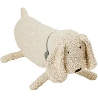 Smallstuff Knuffel - 70x22 cm - Hondje - Off White Bouclé - - OneSize - Knuffels