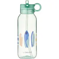 Liewood Waterfles Yang Tritan Boards / Light Peppermint 500 ml