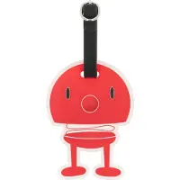 Hoptimist Kofferlabel - Rood - - OneSize - Toebehoren