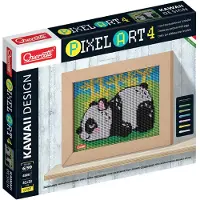 Quercetti PixelArt 4 - Panda - 4800 Teile - 00797 - - One Size - Kreatives Spielset