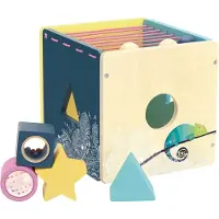 Vilac houten vormenstoof educatief speelgoed multicolor baby.