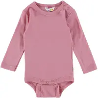 Joha - Kid's Body with Long Sleeves - Merino-ondergoed 80, roze