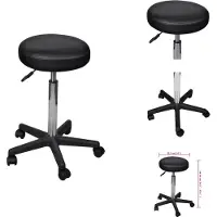 vidaXL Kantoelstoel, zwart - Kantoelstoelen