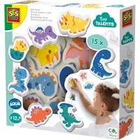 SES Creative Bath Time Foam Dinosaurs Babyspeelgoed