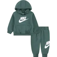 Nike Joggingpak 'CLUB FLEECE' basaltgrijs / wit