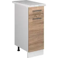 Vicco R-Line Keukenonderkast – 30 cm, WB Marmer Sonoma