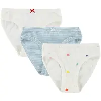 Petit Bateau Slips 3 CULOTTES kind 3 jaar