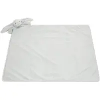 Jellycat Knuffeldeken - 56x70 cm - Bashful Bunny - Silver - - OneSize - Deken