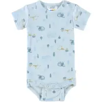 Joha - Kid's Body Short Sleeves - Merino-ondergoed 50, grijs