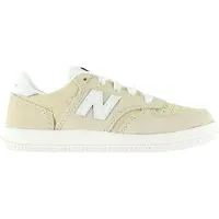 New Balance Kids T500 Lace leren sneakers, beige (31), Plat, Nubuck, Veters, Casual, kinderkleding PT500V1_KL