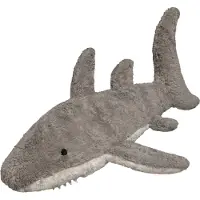 Senger Naturwelt Verwarmingskussen - Shark - Klein - Grijs - - OneSize - Knuffels