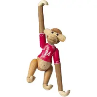 Kay bojesen Houten figuur - Aapje - DBU Vrouw 2024 - Klein - Tea - - OneSize - Decoraties