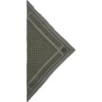 Lala Berlin Sjaal - 162x85 - Triangle Trinity Neo M - Green O - - OneSize - Sjaals