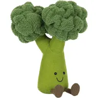 Jellycat Knuffel - 24x21 cm - Amuses Broccoli - - OneSize - Knuffels