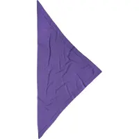 Lala Berlin Sjaal - 162x85 - Driehoek Solid M - Iris - - OneSize - Sjaals