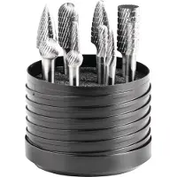 PFERD Snijders, Braamset schacht-Ø 6 mm 10-delige hardmetalen vertanding 3 stevige kunststof doos