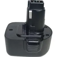 T6 Power Batterij pro, zwart, van Black and Decker, model HP431, Ni-MH, 12 V, 2000 mAh (24 Wh)