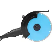 OEM 14-inch elektrische schijfzaag, 5800W vermogen, 135 mm snijdiepte, blauw