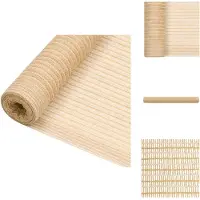 vidaXL Priëeldoek Beige - 2x25m - 150g/m² HDPE - Parasol