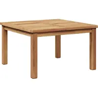 Syfax Salontafel Bruin 60 x 60 x 36 cm Massief Teakhout