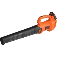 Black & Decker Accu-loofblazer BLACK+DECKER BCBL200L-QW, 18V, luchtverplaatsing van 580 m³/u, inclusief 18V 2Ah accu en 2Ah oplader
