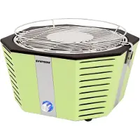 Syntrox Germany Rookarme tafelgrill Molami | BG-100 | Roestvrij staal | Geel