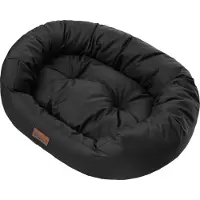 Doggy Hondenmand XL 94x75cm - Waterdicht & Uitneembaar Matras - Zwart