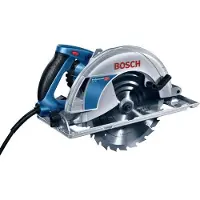 Bosch Cirkelzaag Professional GKS 85, 2200W, 5.000 omwentelingen per minuut, 85 mm snijdiepte, inclusief zaagblad en parallelslede