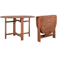 Syfax Tuintafel 120x70x74 cm massief acaciahout