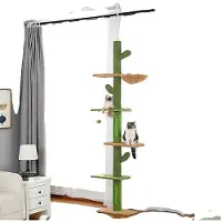 OEM Katzenbaum, verstelbare klimboom, krabboom, model AMT0187GN, afbeelding