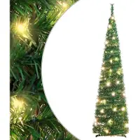 Prolenta Maison Exclusive - Kunstkerstboom, pop-up model, 50 LED's, groen, 120 cm