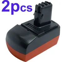 PowerSmart 2x 3000mAh accu's voor Metabo ME 1474, ME1474, BSZ 14.4, SBZ14.4 Impuls, 6.25475, BSZ 14.4