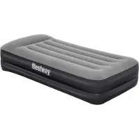Bestway Luchtbed, Tritech, 1-persoons, 191x97x46 cm, Ingebouwde elektrische pomp, Opblaasbaar kussen