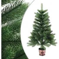 Prolenta Maison Exclusive - Kunstkerstboom, natuurgetrouwe naalden, 90 cm, groen