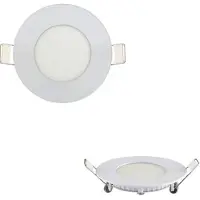 Braytron 10x 3W LED inbouwspots, warmwit (3000K), 160 lumen. Ronde inbouwlamp, geschikt voor het plafond. Geschikt voor keuken, wand, slaapkamer, woonkamer, hal, kelder, badkamer. Lamp