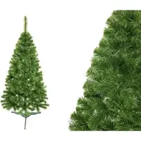 Coil Kunstkerstboom, natuurlijke dennenboom, 250 cm + standaard, kerstdecoratie, groen