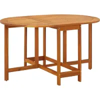 Syfax Tuintafel 130x90x72 cm massief acaciahout