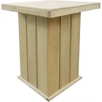 Syfax Bartafel 75x75x110 cm geïmpregneerd grenenhout