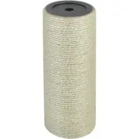 The Living Store De Living Store krabpaal voor katten, 8x20 cm, 10 mm, beige