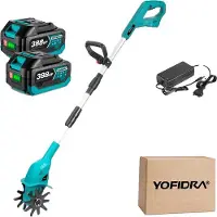 OEM Grondfrees, borstelloze motor, veelzijdig inzetbaar, 2PC 388vf batterij