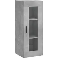 Syfax Wandkast 34,5x34x90 cm betongrijs