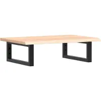 Syfax Badkamer wandschap staal en massief eikenhout