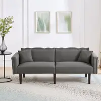STILVORA Eetkamerstoel set van 2, gestoffeerd (velvet), ruitpatroon rug, goudkleurige metalen poten, beige, lounge-stijl