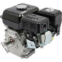 OEM Benzinemotor, 7,5 pk vermogen, 4-takt ontwerp, zwart