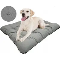 AIO Factory Hondenmand PRESTIGE kussen 80x60 cm waterdicht grijs