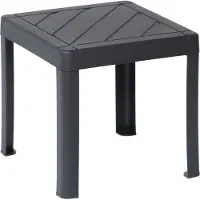 Toomax Tuinmeubel, plastic tafel, POP, grafietkleur